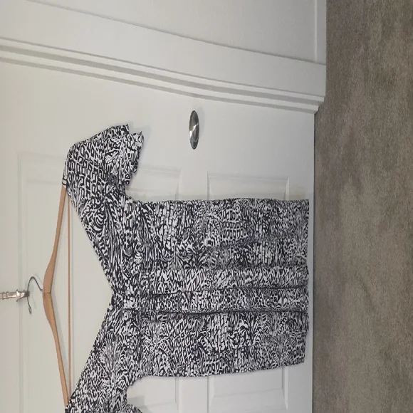 Lilly Pulitzer Black and White Maxi Dress - Picture 5 of 6